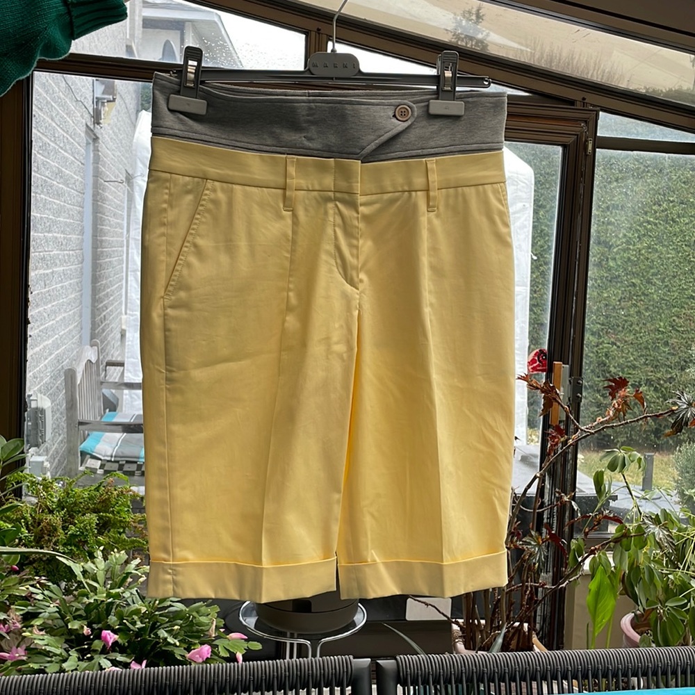 Gunex yellow Bermuda
